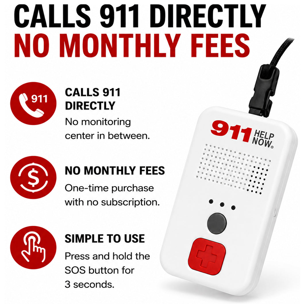 911 Help Now emergency pendant