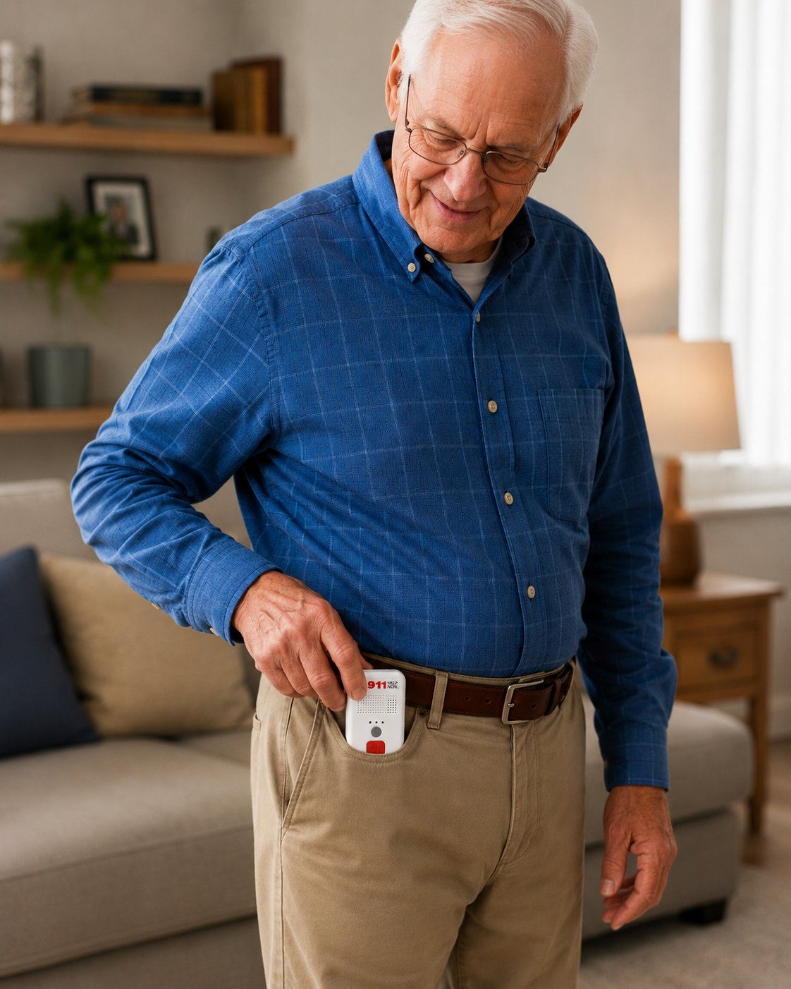 911 Help Now™ Medical Alert Emergency Pendant – Calls 911 Directly, No Monthly Fees