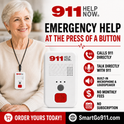 911 Help Now™ Medical Alert Emergency Pendant – Calls 911 Directly, No Monthly Fees
