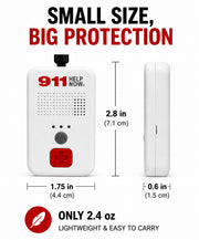 911 Help Now™ Medical Alert Emergency Pendant – Calls 911 Directly, No Monthly Fees